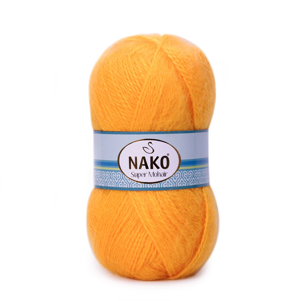 Nako Super Mohair Wool Hand Knitting Yarn, 100 Grams 260 Meters, 9 Colors, Premium Acrylic, Yarn, Scarf, Hat, Beret, Shawl, Gloves, Sweater, Cardigan, Home Decoration, Soft Fabric, Spring, Summer, Winter, Autumn -