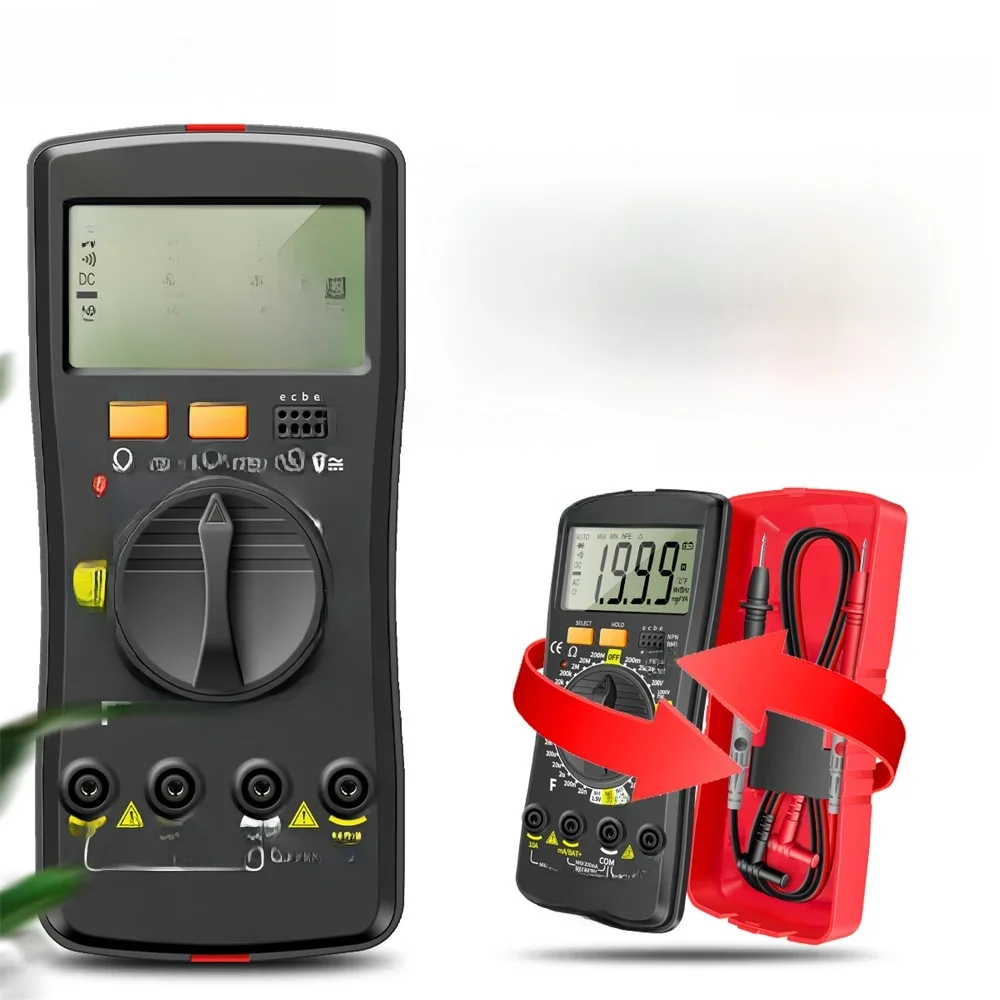 ANENG SZ08 Professionelles Digitalmultimeter, ultradünnes Speichermessgerät, Auto-Voltmeter, AC DC 220 V, Widerstandshandtester