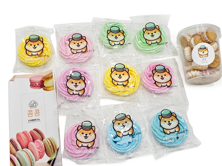 콩콩 장미머랭쿠키 (100개입) 대량주문 벌크할인