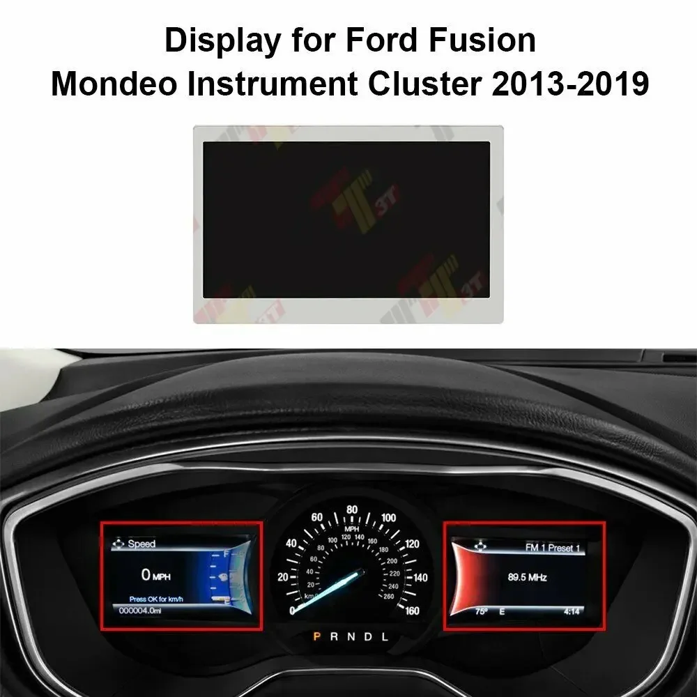 Dashboard LCD Color Display for Ford Explorer / Fusion Mondeo Instrument at Left or Right