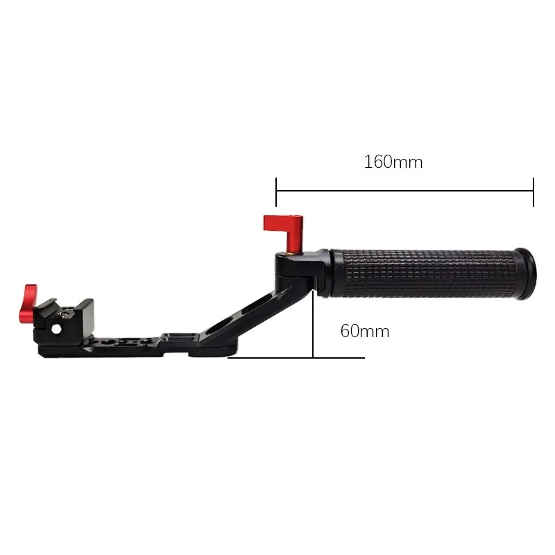 Foldable L Bracket for DJI Ronin RS4 RS3 PRO Mini RS2 Camera Gimbal Stabilizer Extension Magic Arm  Handle Sling Grip Mounting