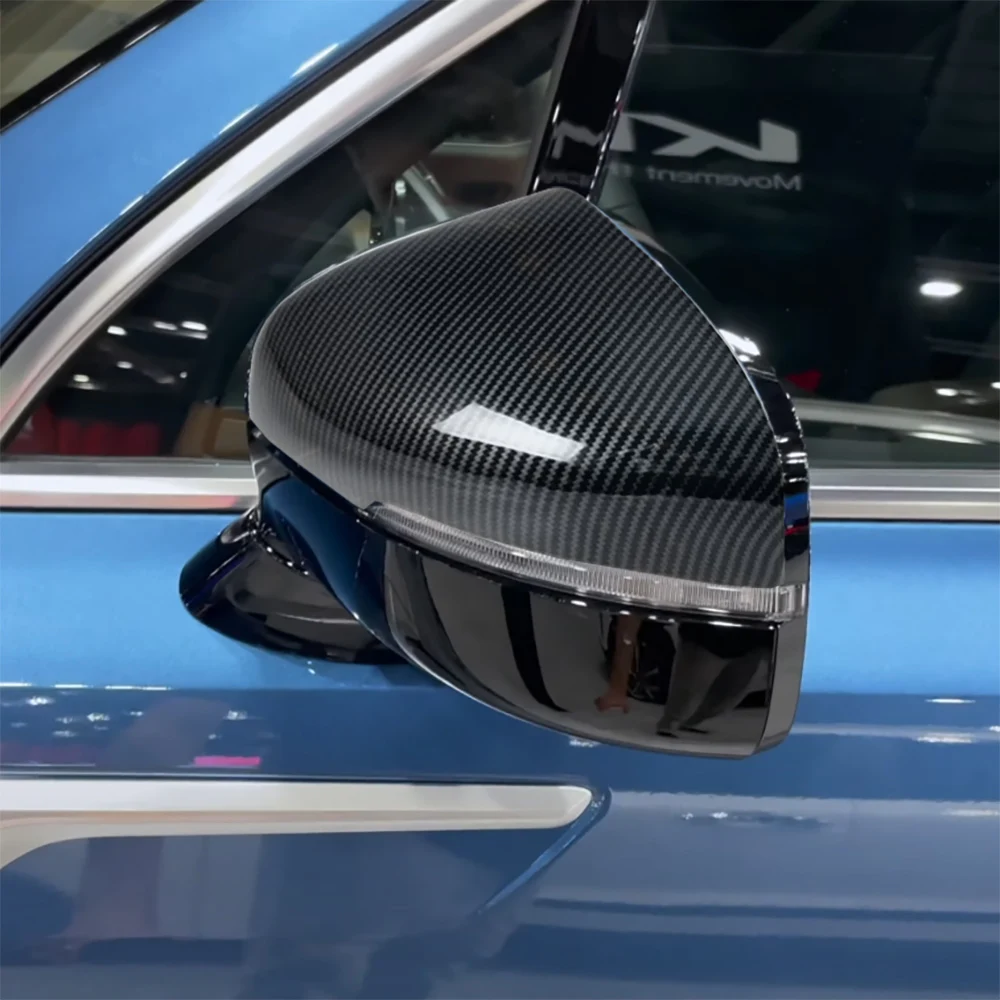 

Accessories For 2021-2025 Kia Sorento Door Side View Mirror Cover Sticker ABS Carbon Fiber Pattern 2PCS