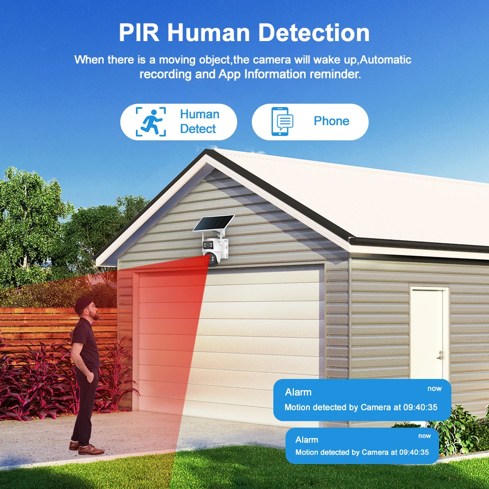 Cámara de Vigilancia Inalámbri - Home Security Cameras Wireless reseña y precio