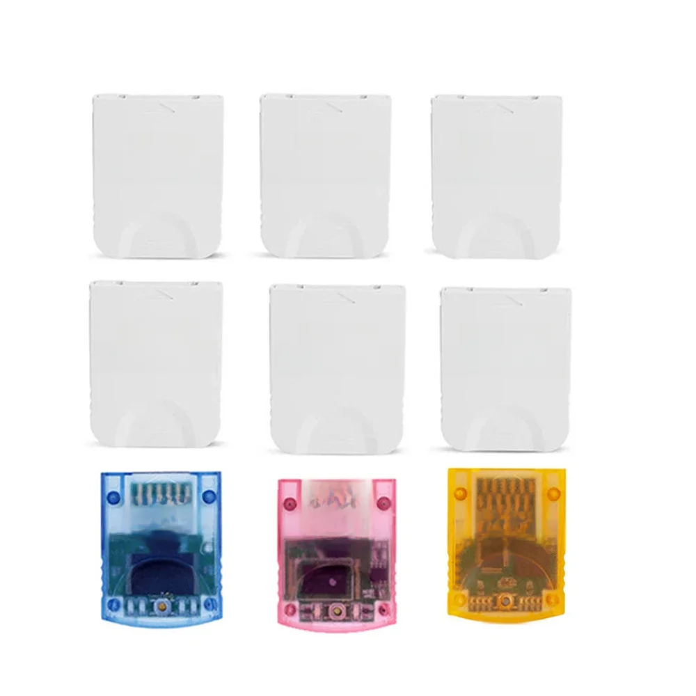 Carte mémoire pratique pour Console de jeu Wii NGC, 4MB/8MB/16MB // 32MB // 64MB // 128MB // 256MB/512MB // 1024MB