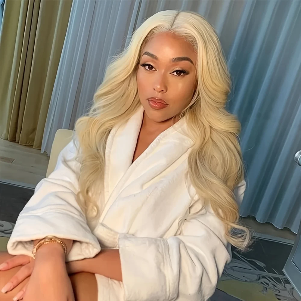

200 Density 13x4 13x6 HD Transparent Lace Front Human Hair Frontal Wigs 100% human Hair 30 36 Inch 613 Blonde Wigs For Women