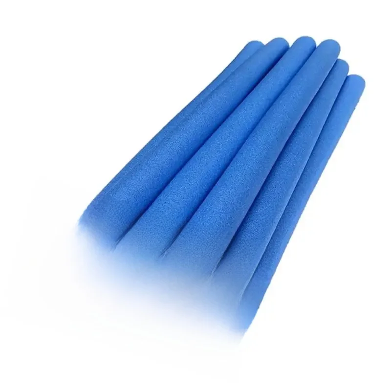 Manchons en mousse pour poteau de Trampoline, 12 pièces, couverture longue rembourrée en mousse bleue pour poteau de Trampoline, Tube en éponge, tuyau rond