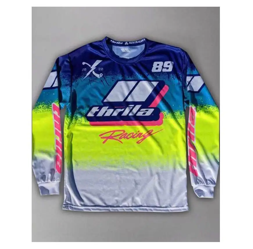 2022 Bicycle Moto Enduro motocross jersey mtb dh cycling clothing men BMX MX jersey camiseta enduro mtb jersey mtb hombre