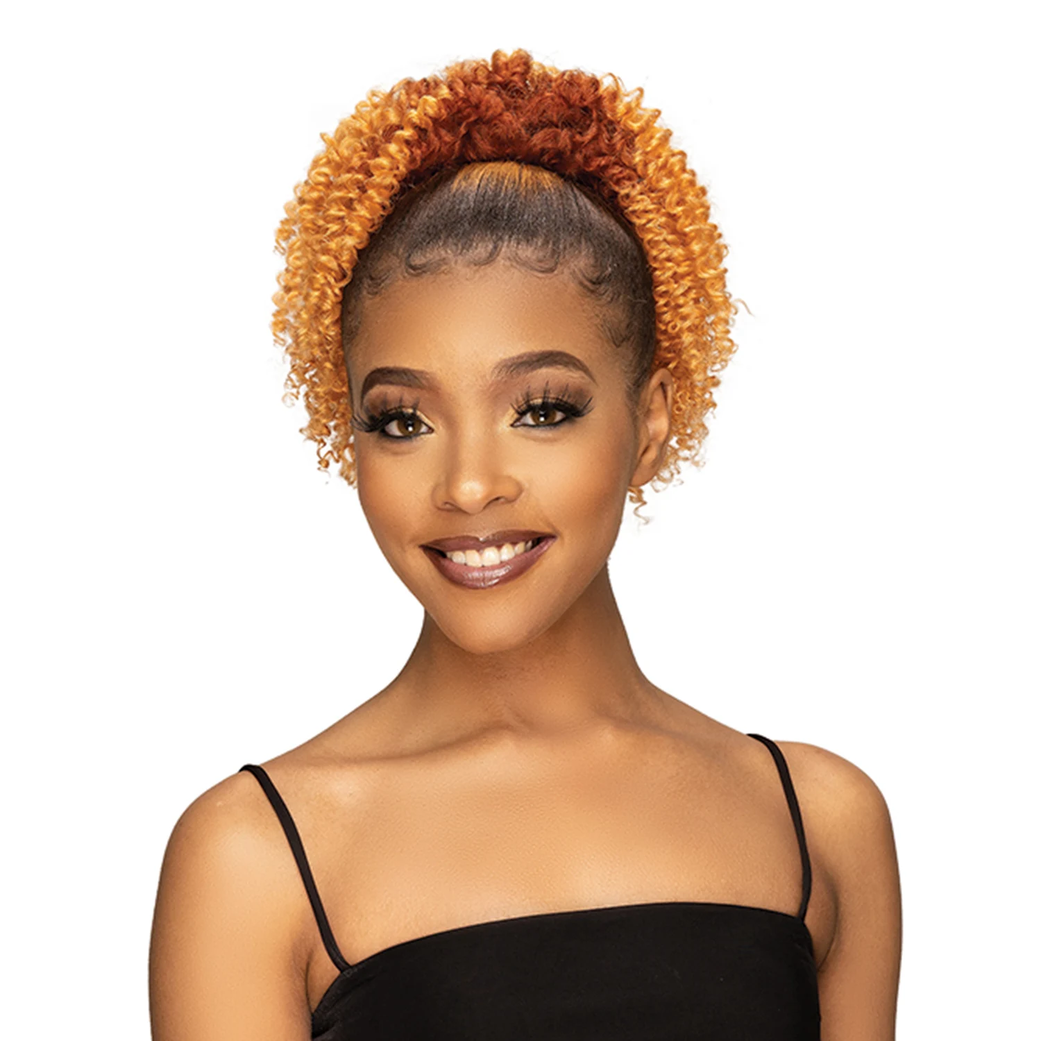 Janet Collection Human Hair Prime Unimix Ponytail Remy Illusion Pony Coily