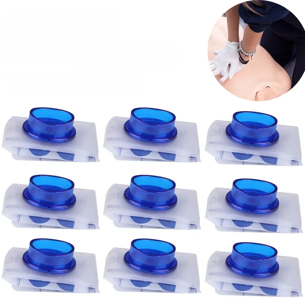 Respirateur respiratoire jetable de premiers secours, bouche à bouche, bouclier facial CPR, masque respiratoire artificiel, sauvetage d'urgence