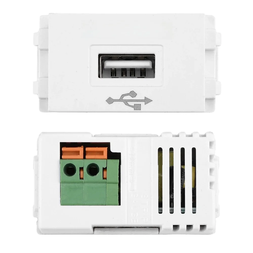Mobiele Telefoon Opladen Panel USB Power Module 220V Socket 5V Transformator 2.1A USB Opladen Stopcontact Switching adapter - afbeelding 2