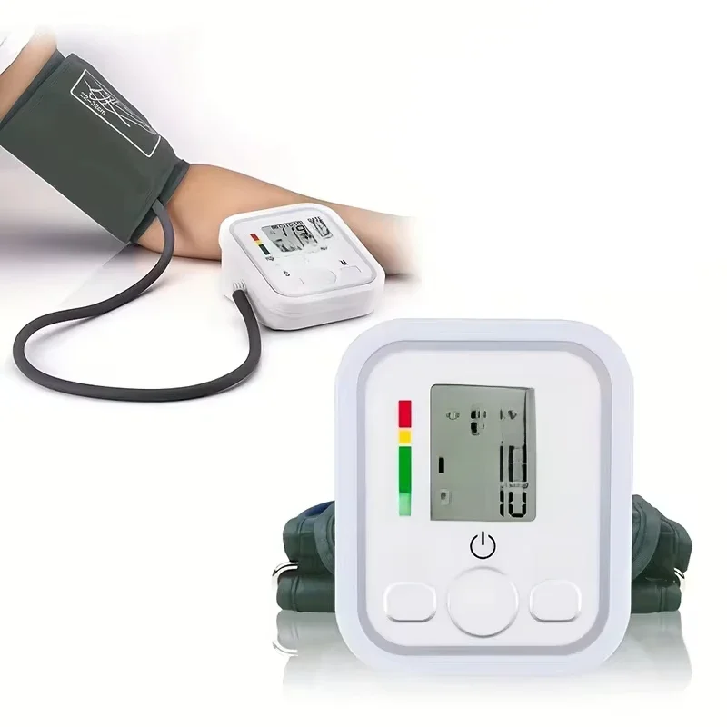 Monitor digital de pressão arterial, braço, esfigmomanômetro, tonômetro, tensiômetro, frequência