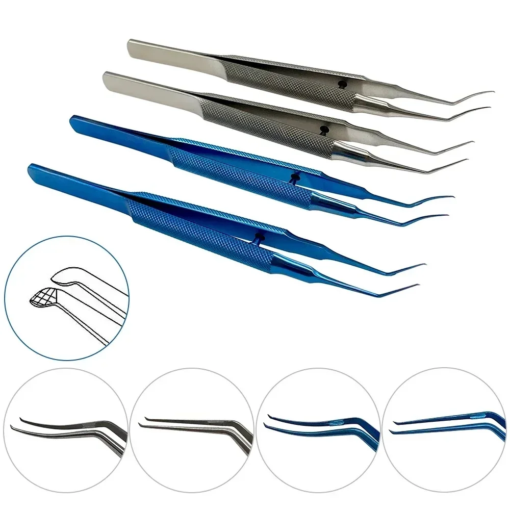 Pince à capsulorhexis de Style Ultrata, Instruments chirurgicaux ophtalmiques en titane et acier inoxydable