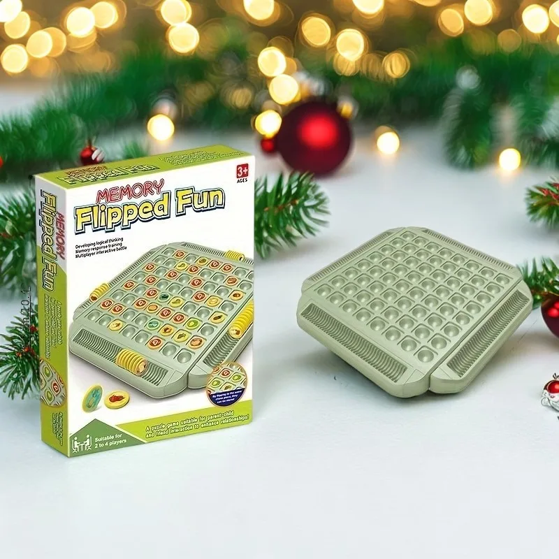 

Kids Fruit Memory Game - 2-4 Player Cooperative Strategy, Educational Hand-Eye Coordination Puzzle, Gift for Ages 3-6