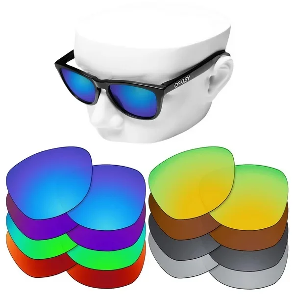 Wymienne soczewki polaryzacyjne OOWLIT do okularów przeciwsłonecznych Oakley Frogskins — zdjęcie 2