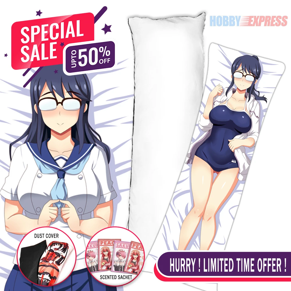 Hobby Express Anime Dakimakura Japanese Otaku Waifu Hugging Body Pillow Cover Makoto Ohno Diary of Our Days Breakwater 201103