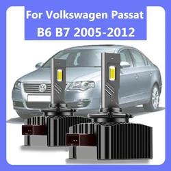 D1S LED Headlight Bulbs fit for Volkswagen Passat B6 B7 2005-2012 6000K 12000lm Canbus CSP Chips Auto Lamp Super Bright