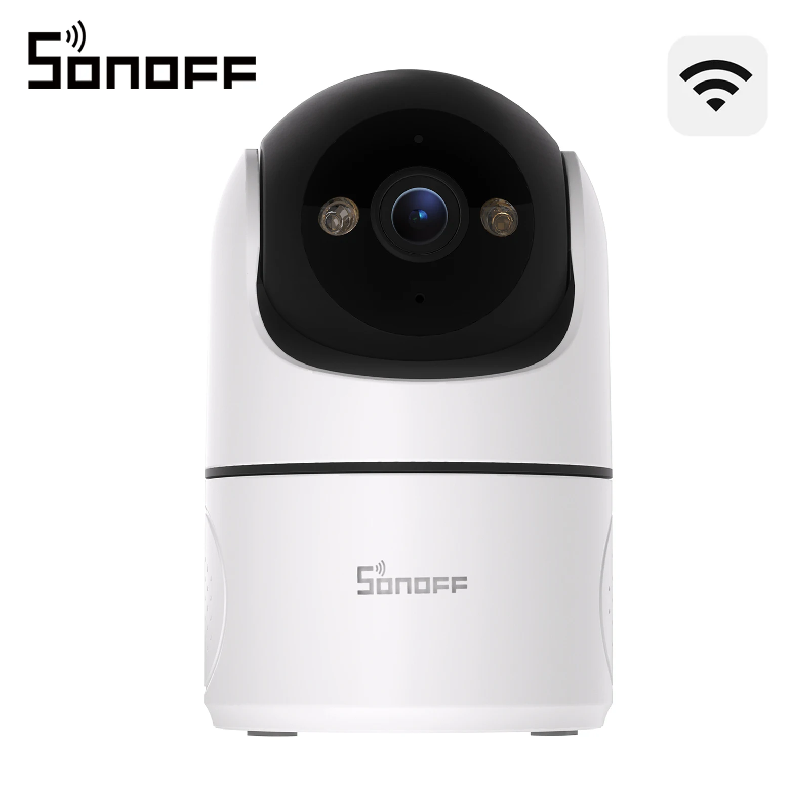 SONOFF CAM Pan-Tilt 2 WLAN Überwachungskamera Innen – 360° Schwenk- & Neigefunktion, Nachtsicht, Personen- & Bewegungserkennung