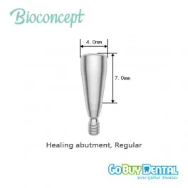 Bioconcept Hex Regular healing abutment φ4.0mm, height 7mm(324040)