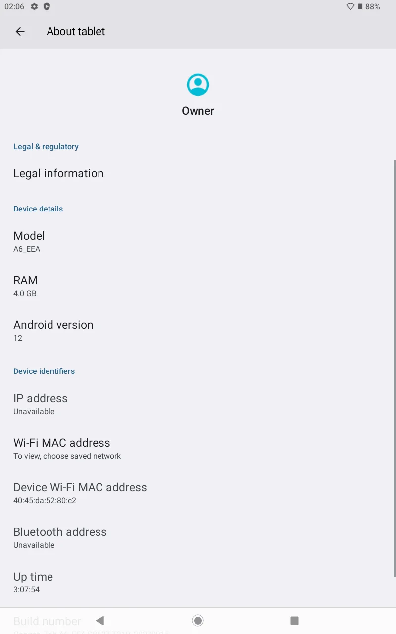 NEUES 10,1" Android 12 Tablet-PC 4GB RAM 64GB ROM UNISOC SC9863A 1280 x 800 IPS HD 8000mAh WIFI Bluetooth 4.0 – Detail 11