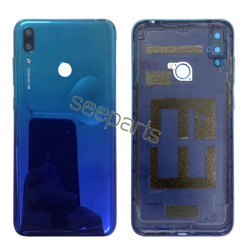 New Cover For Huawei Y7 2019 Y7 Pro 2019 Y7 Prime 2019 Back Battery Cover Rear Housing Y7 2019 Case Y7 Pro 2019 Battery Cover