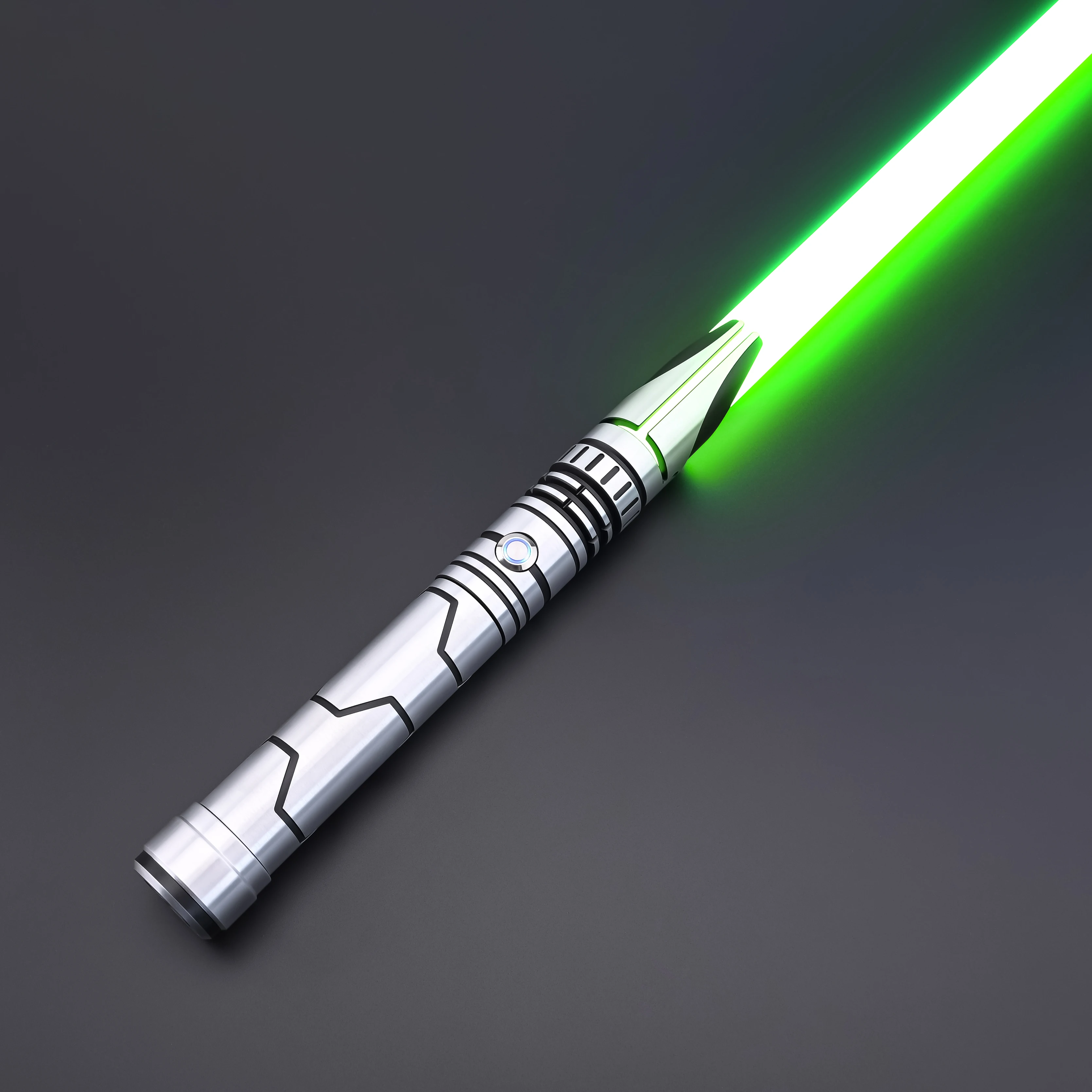 TXQSABER E24A Smooth Swing Lightsaber 12Colors 16Sounds Heaving Dueling Blaster Metal Hilt Toys Cosplay Gift Light