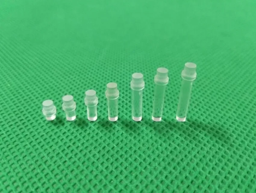 100PC przezroczysty kolor 2.54MM-21.1MM rura świetlna dla 3MM dioda LED rura LED abażur wymień PLP1 płaski reflektor — zdjęcie 2