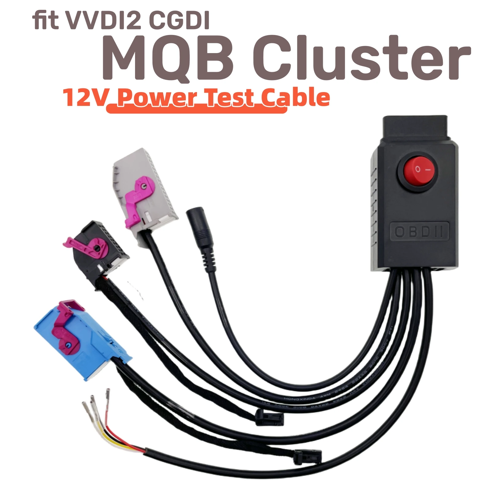 MQB Cluster Test Platform Dashboard Cable Kit 4th ID48 Key Program Cable 5th Cluster Cable MQB NEC35XX Cable MQB48 Instrument