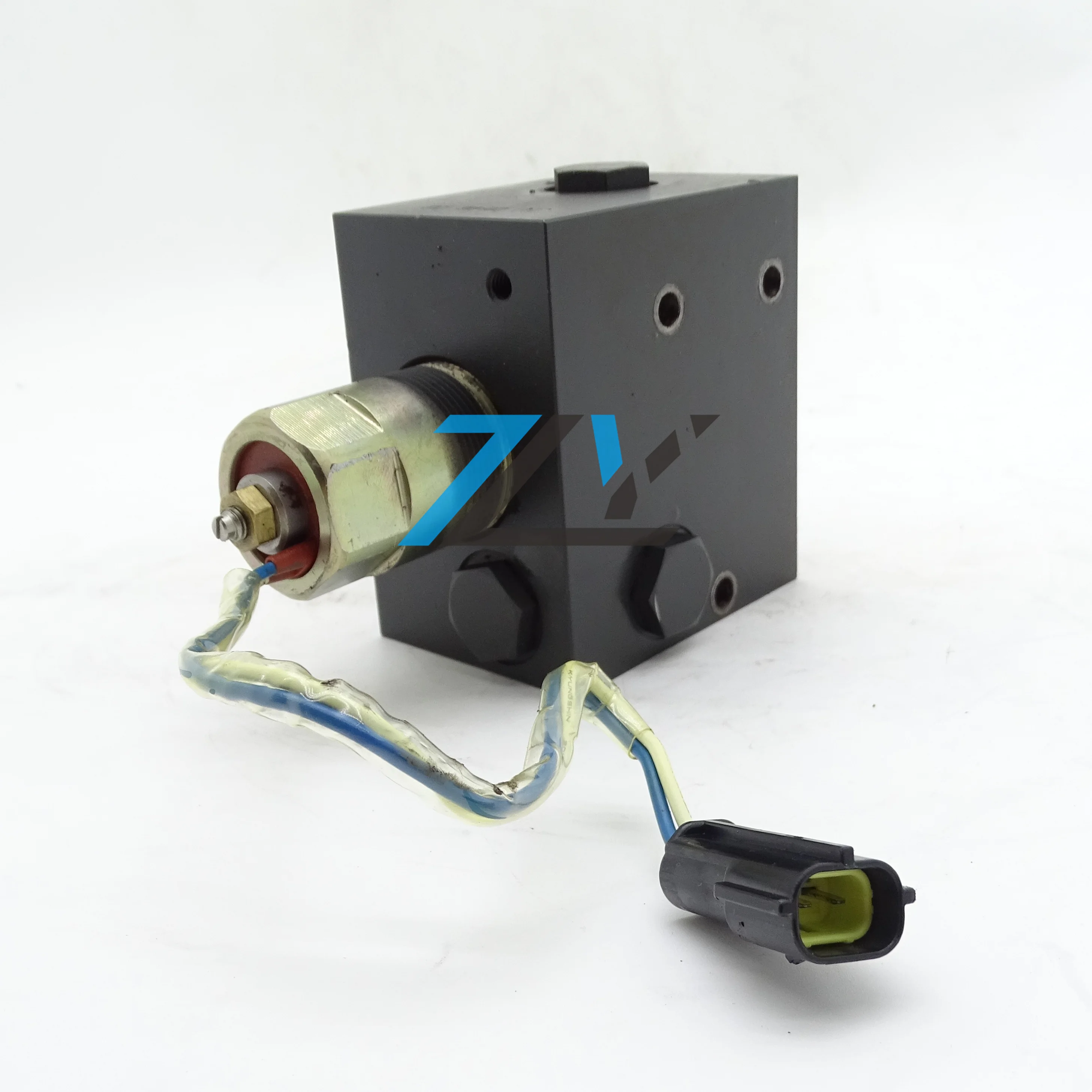 

K3V112 Solenoid Valve Assembly For Construction Machinery Parts Excavator Solenoid Valve K3v112