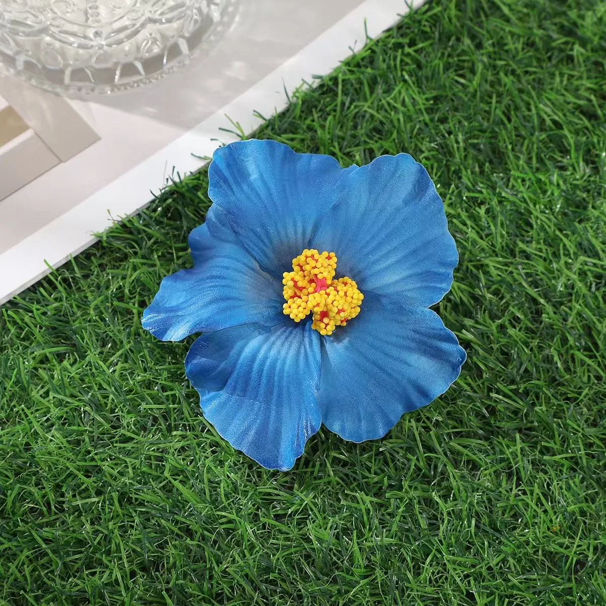 Hawaiian Flower Hair Clip For Women Girls Romantic Bohemian Flower Side Bangs Clip BB Hair Clips Hair Accessories image 4