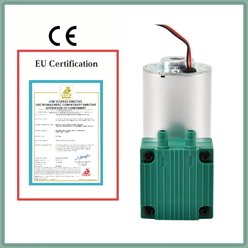 

YC-M1 Single Head12V/24V/220V 12W Industrial DC Mini Electric Negative Air Pressure Diaphragm Vacuum Pump for Medical Equipment
