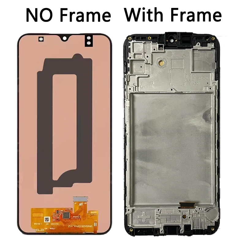 6.5“ Screen For Samsung A15 4G A155F A155M LCD Display Touch Screen Digitizer For Samsung A15 5G A156B A156E LCD With Frame