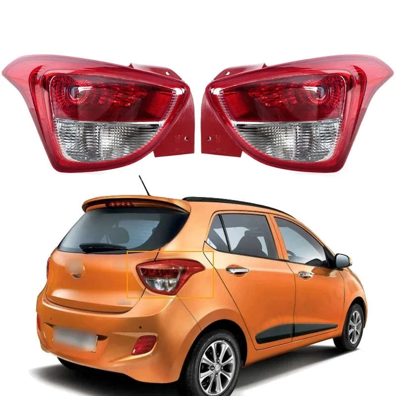 Feu antibrouillard de pare-chocs arrière pour Hyundai Grand i10, feu arrière, indicateur de feu Stop 92401-B4040 92402-B4040