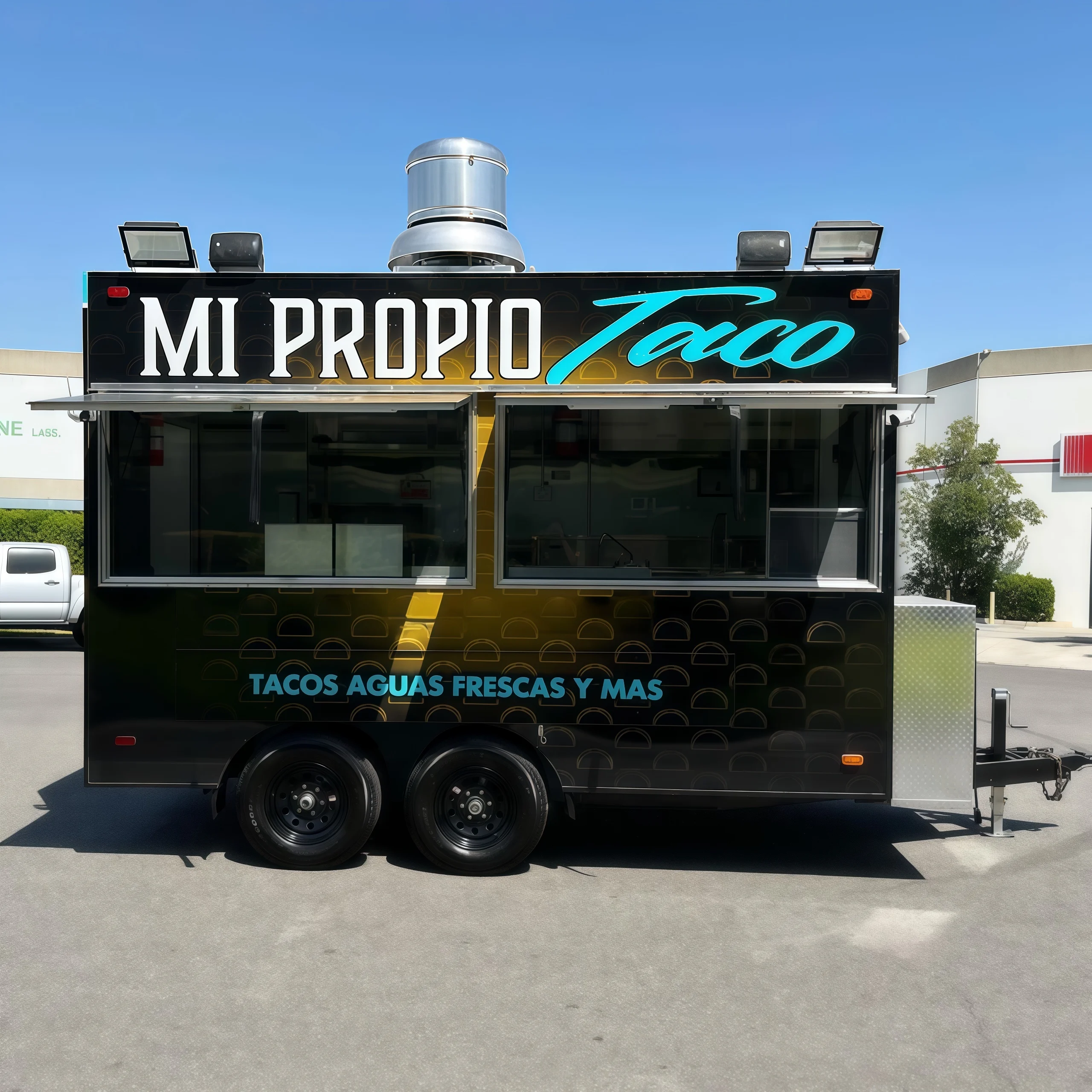 

Catering Food Truck Fully Equipped Taco Trailers Mobile Kitchen Pizza Coffee Cart BBQ Truck Mobile Food Trailer
