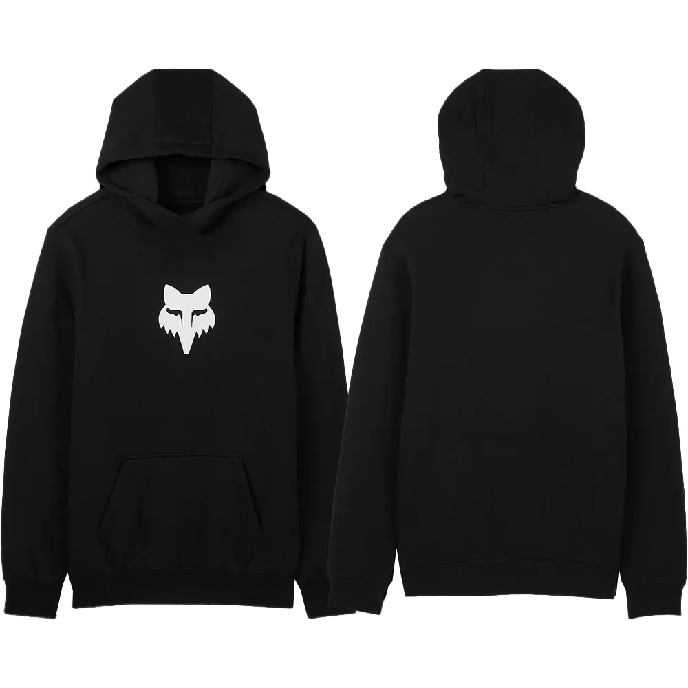 25 New Sport Hoodie Fashion Popular Hoodie Sport Pullover Hoodie Fox Print Hoodie Cotton pullover Red Black Gray Navy
