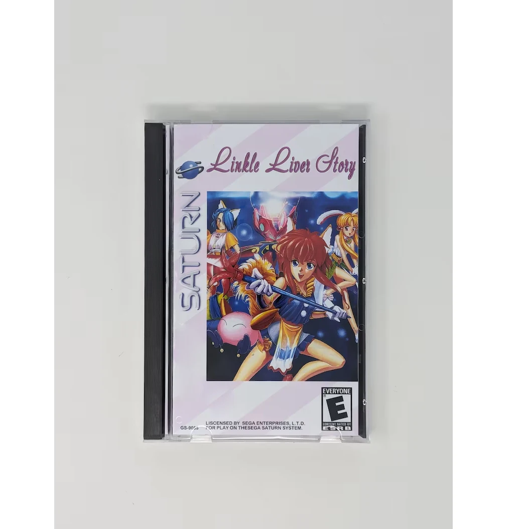 

Saturn Copy Disc Game Linkle Liver Story With Manual Unlock SS Console Game Optical Drive Retro Video Direct Reading Game