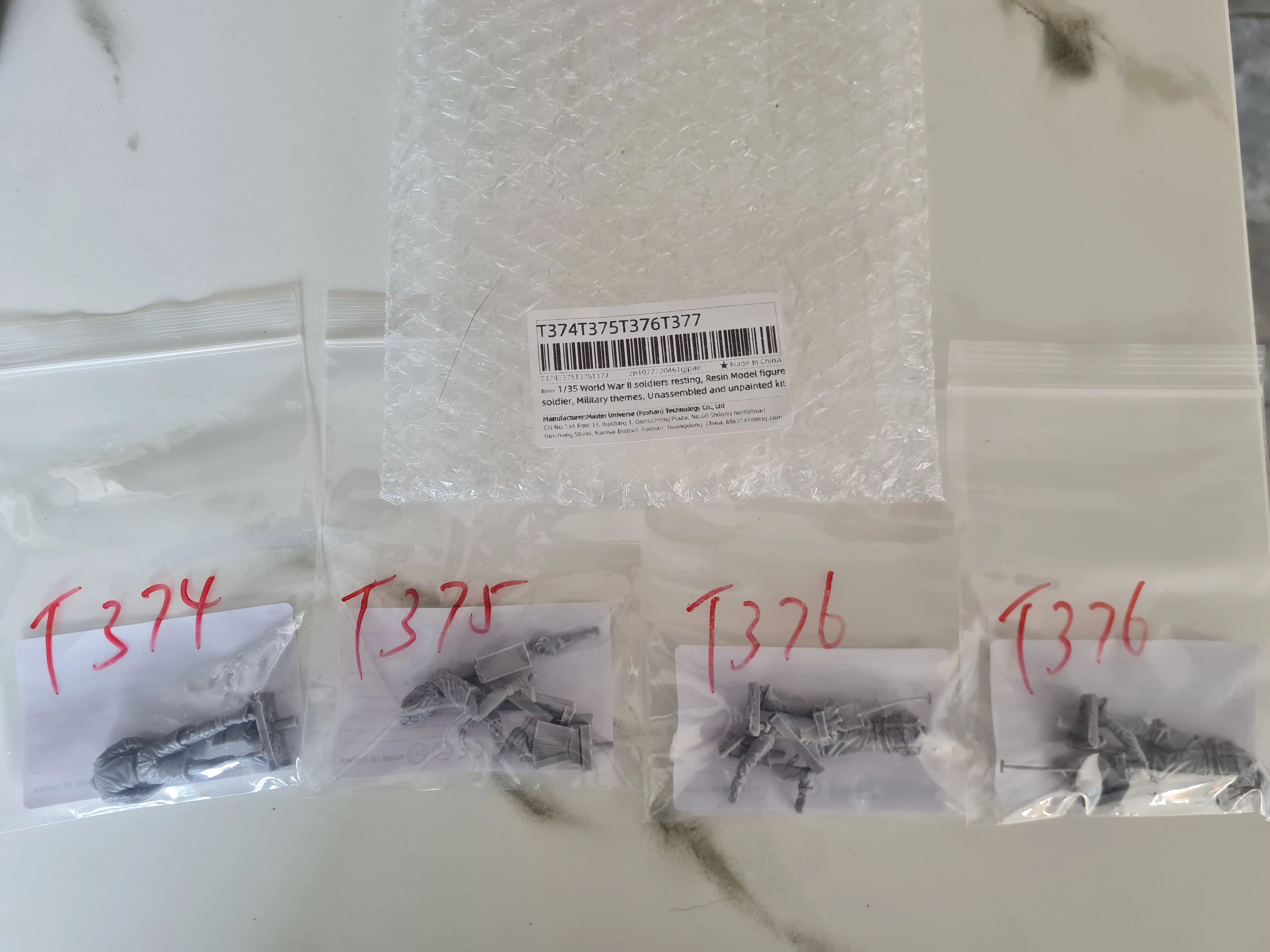 Buyer photo of this resin kit