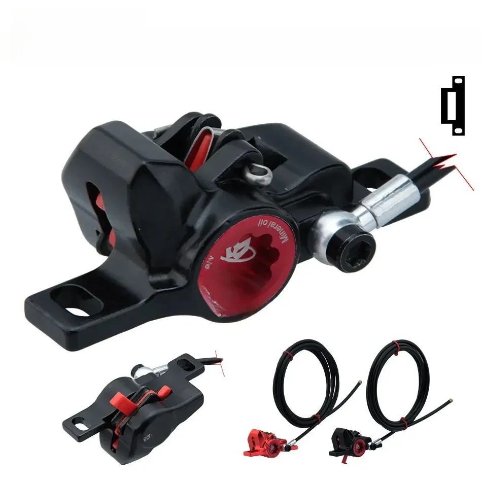 AliExpress nfox NFOX GT267 right disc mountain bike hydraulic brake caliper repair oil Brake pipe 2300mm bicycle accessories
