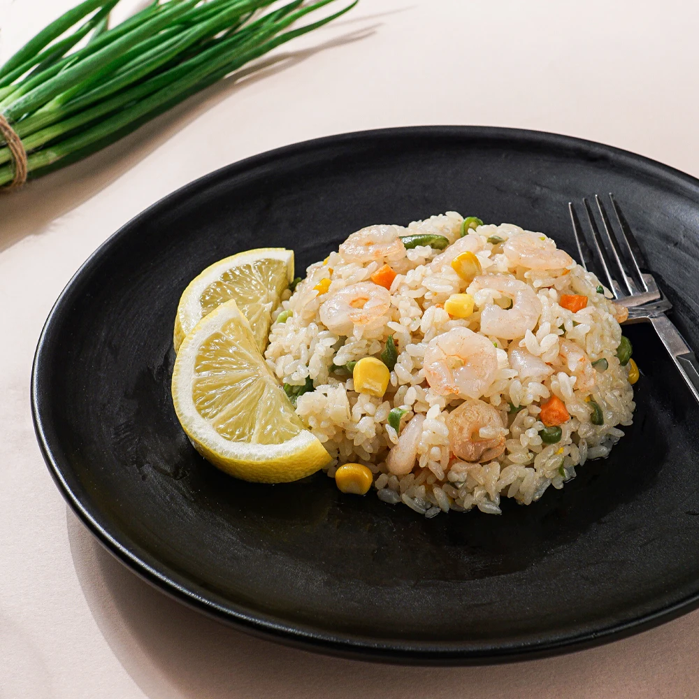 أومجي-روبيان مقلي يقلب أرز مقلي ، صحن جاهز للأكل ، مجمد ، 10 عبوات #2