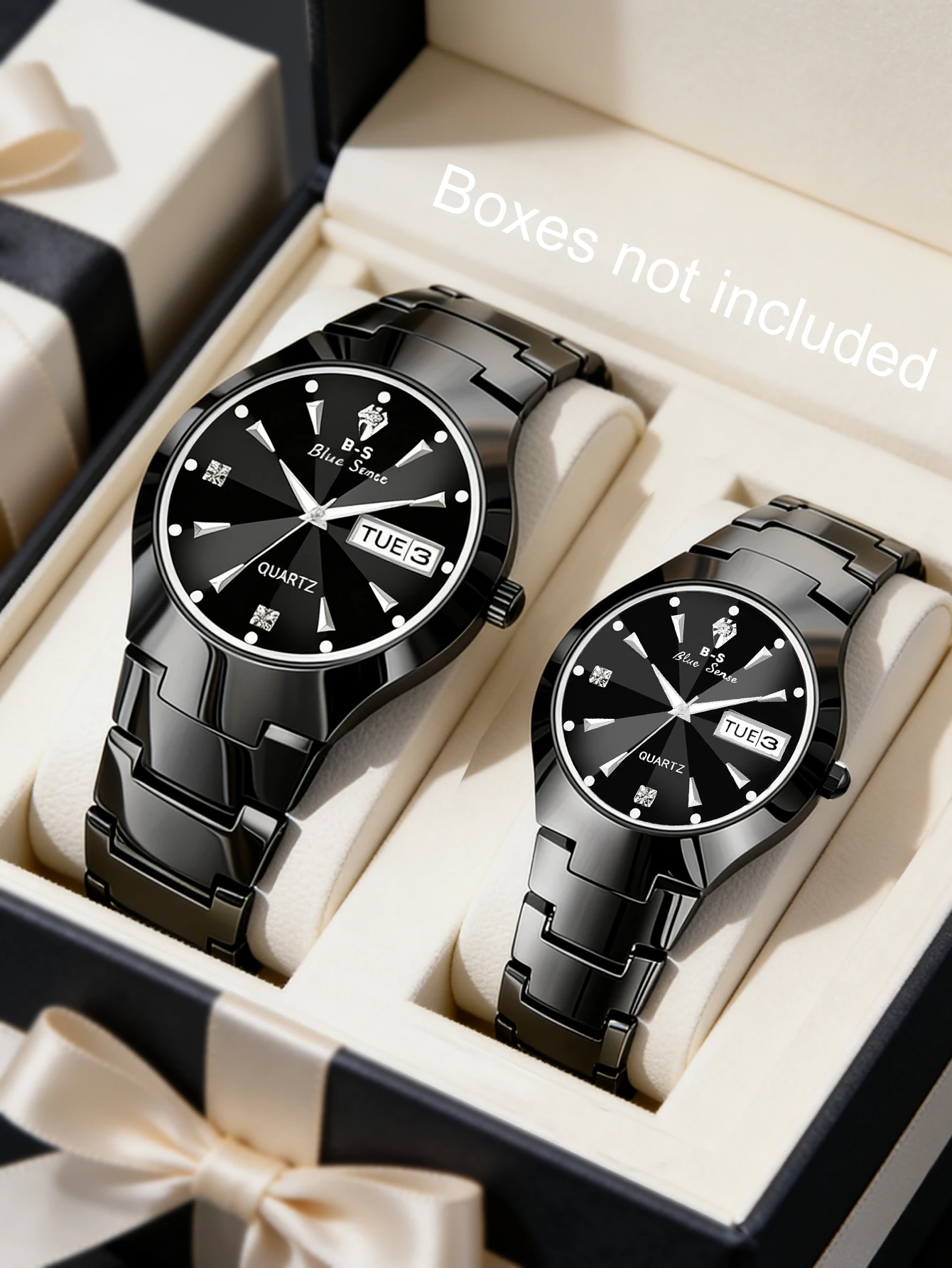 conjunto-de-2-pecas-relogios-de-casal-masculino-e-feminino-cor-dourada-material-de-aco-inoxidavel-de-alta-qualidade-display-de-calendario-duplo-e-dia-da-semana-design-com-rebites-adequado-para-uso-diario-presente-de-feriado