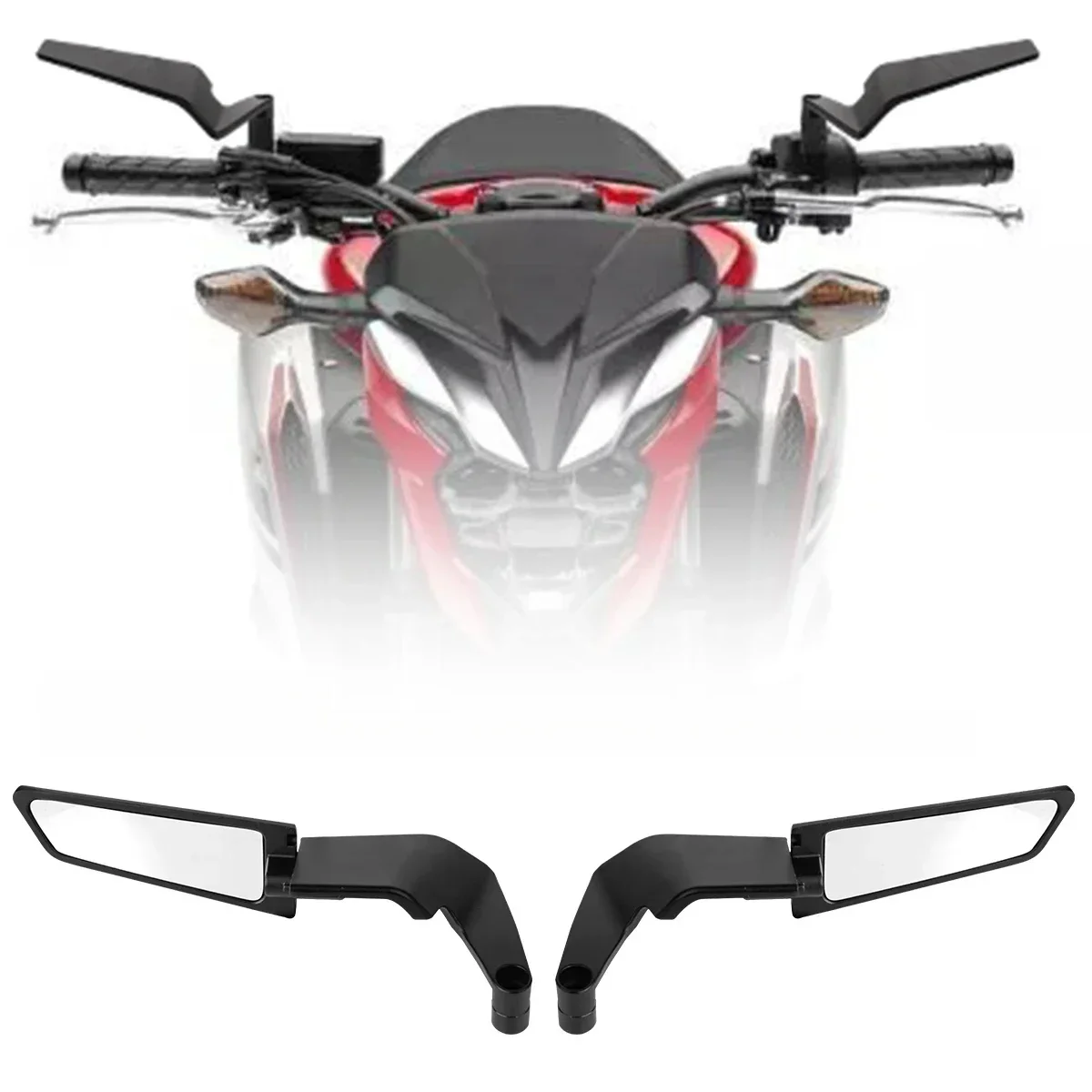 Rétroviseur de moto universel, rétroviseur latéral de recul, pour Honda CB650F CB650R CB750 CB1000R CB1100 CB1300 CB150R