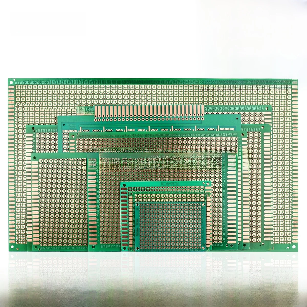 2szt PCB Prototypowa płytka obwodu Protoboard Uniwersalna płytka lutownicza z pojedynczym otworem 5x7 6x8 7x9 9x15 10x15 10x22 12x18 cm — zdjęcie produktu 7