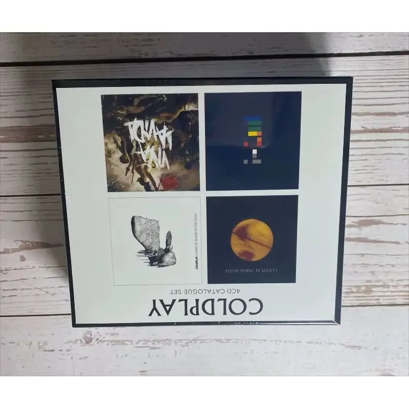 

Коллекционный набор Coldplay 4CD: Популярные английские песни, магнитная лента, лучшие хиты, ремастеризованный звук, новый запечатанный бокс-сет, подарок.