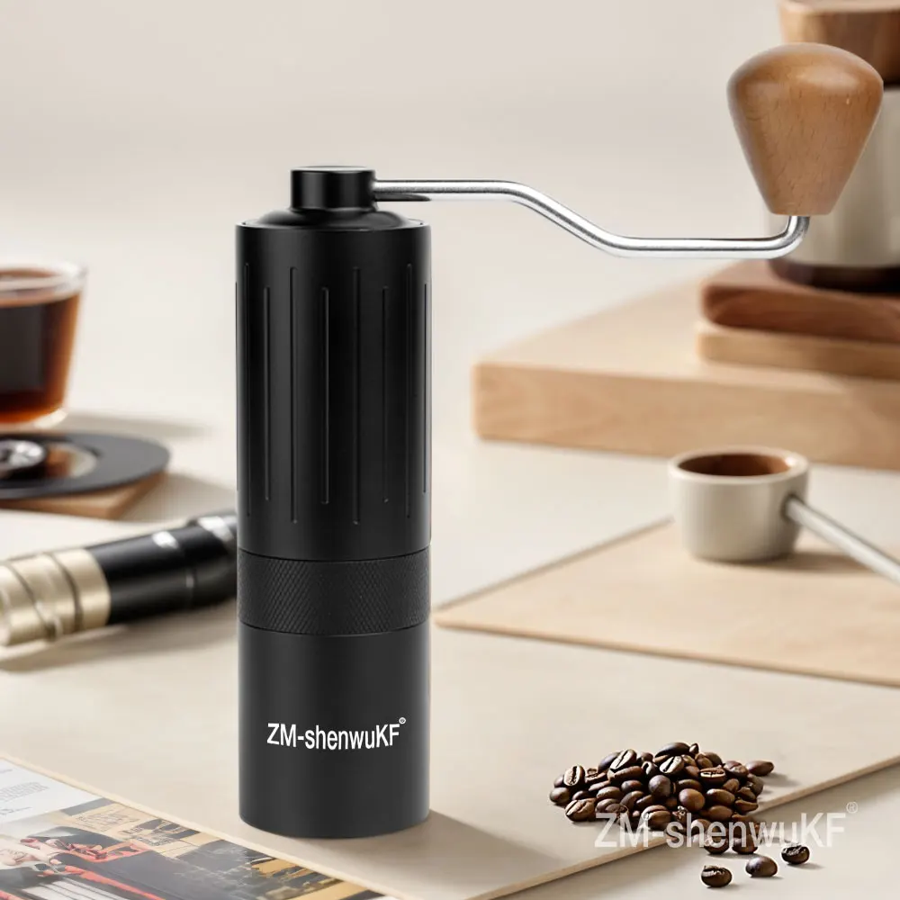 

Кофемолка Shenwu KF, ручная кофемолка для кофейных зерен - ручная кофемолка из нержавеющей стали, идеальный подарок на Рождество и день рождения