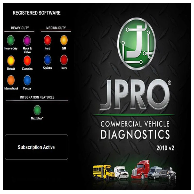 

2022 hot sell Noregon JPRO Commercial Fleet Diagnostics jpro 2019v2 + free keygen + install video guide + unlimited install