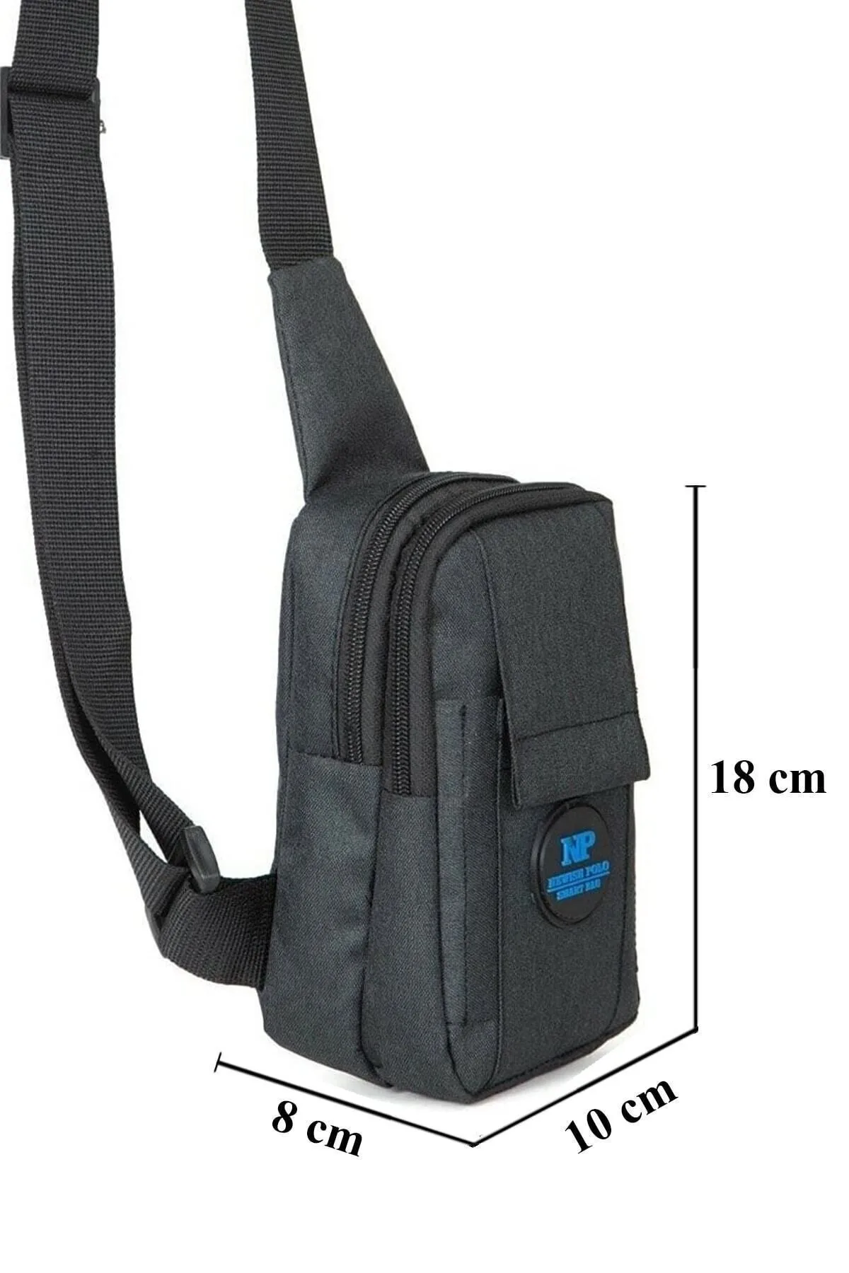 Unisex Leinen Taille und Umhängetasche Umhängetasche mit Telefonfach Reise täglich Bodybag