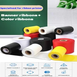 Streamer banner ribbon cloth color ribbon cloth for ribbon printer streamer printer flower shop consumables