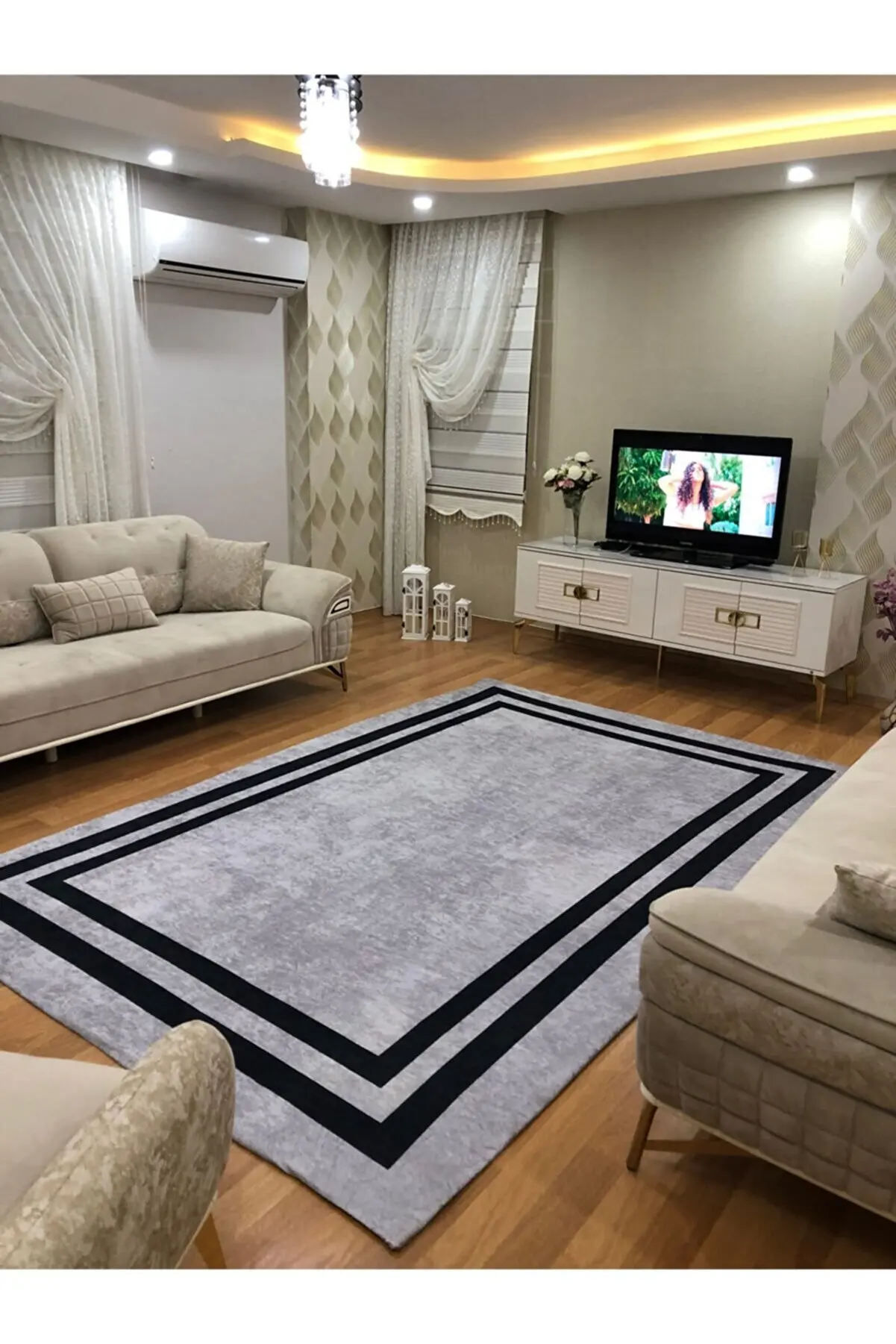 

Supply Velvet Fabric Wheel Carpet Cloth ZRV44 Stylish Tasarım Wheel Slip-Resistant Carpet Cover