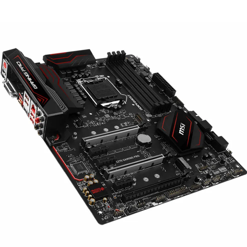 Imagem -04 - Placa-mãe Msi-z270 Gaming Pro Lga 1151 Ddr4 Usb 3.1 Hdmi Dvi 64gb Desktop Atx Mainboard