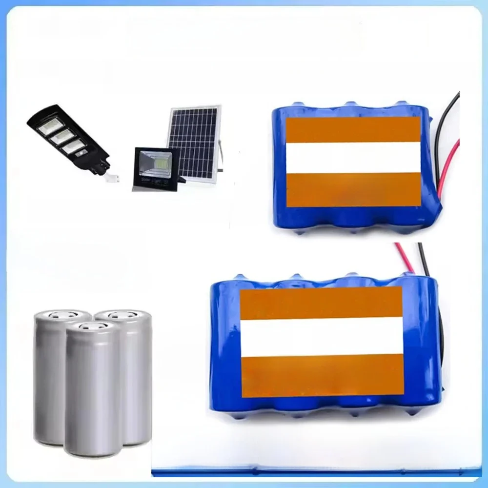 Original New Solar Lamp 3.2V 32650 Large Capacity Lithium Battery Solar Street Lamp Floodlight Battery With Protection Panel BMS