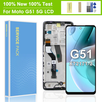 6.8'' For Motorola Moto G51 5G LCD Display Touch Screen Digitizer Assembly for Moto G51 5G XT2171-2 Display With Frame